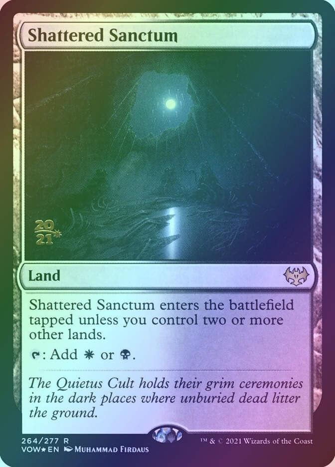 Shattered Sanctum (PVOW) (264s) / Foil