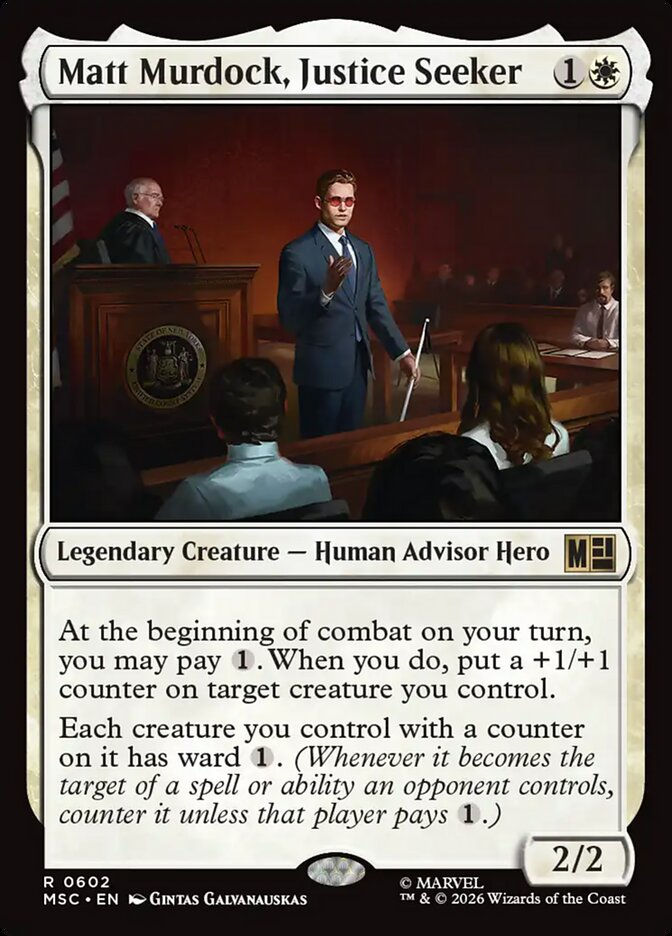 Matt Murdock, Justice Seeker (MSC) (602)