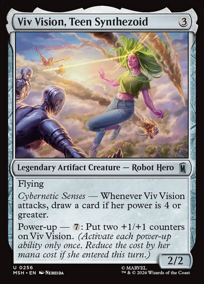 Viv Vision, Teen Synthezoid (MSH) (256)