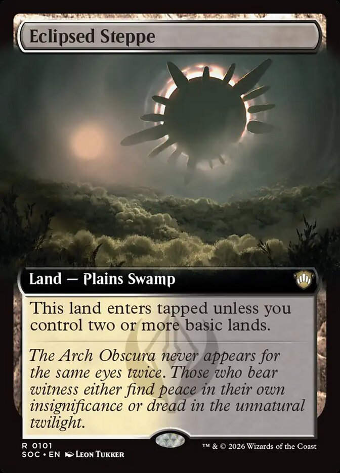 Eclipsed Steppe (SOC) (101) / Extended Art