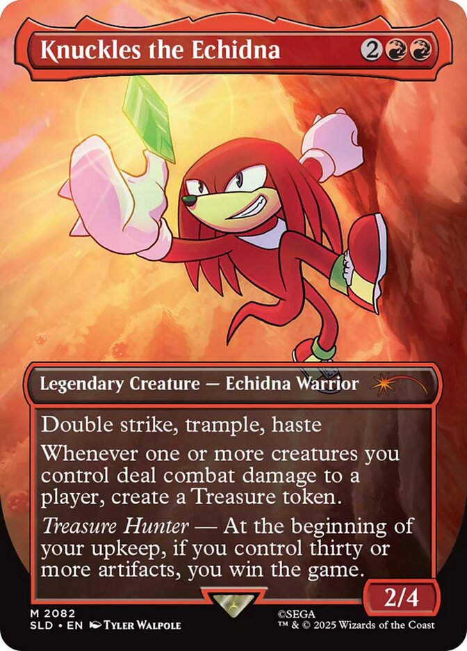 Knuckles the Echidna (SLD) (2082) / Borderless