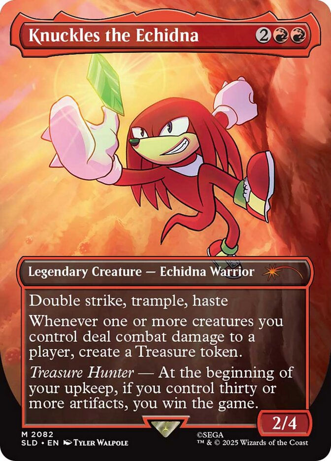 Knuckles the Echidna (SLD) (2082) / Borderless
