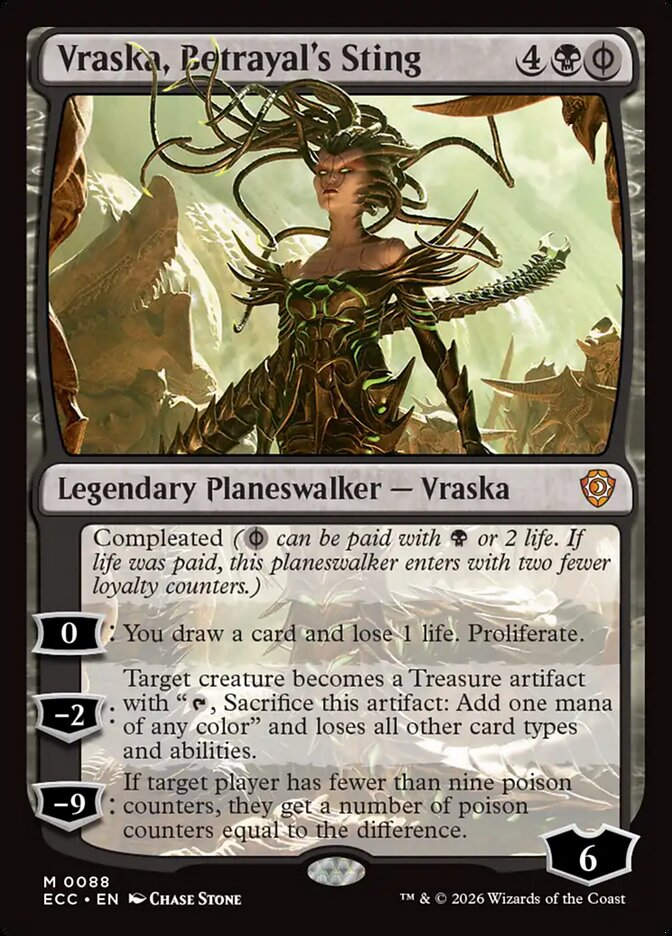 Vraska, Betrayal's Sting (ECC) (88)