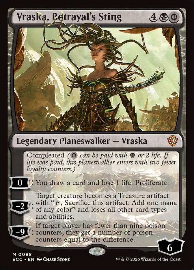 Vraska, Betrayal's Sting (ECC) (88)