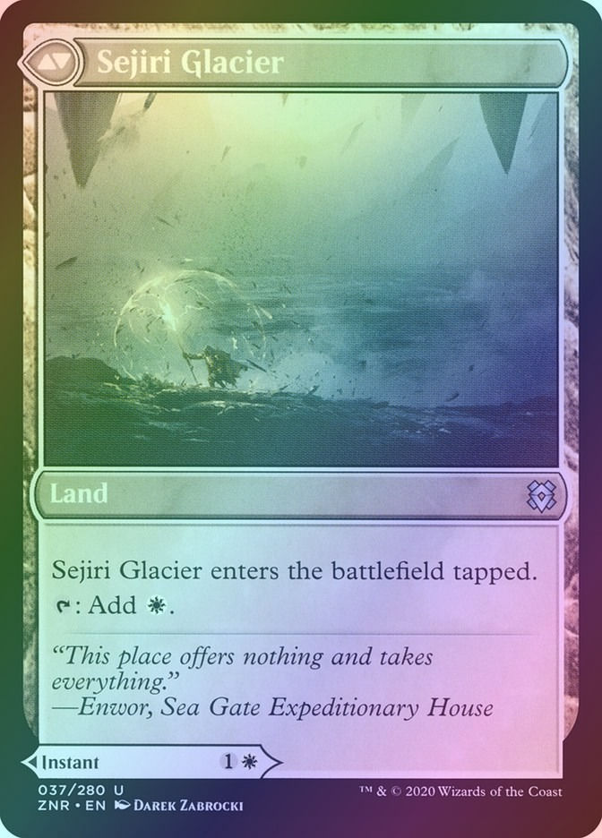 Sejiri Shelter // Sejiri Glacier (ZNR) (37) / Foil — cara 2 de 2