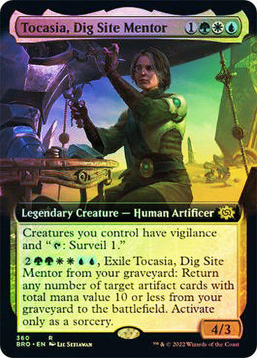 Tocasia, Dig Site Mentor (BRO) / Extended Art Foil