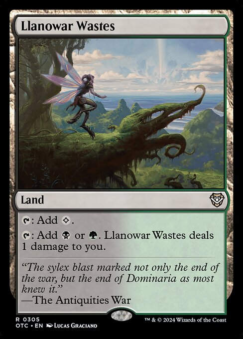 Llanowar Wastes (otc) (305)