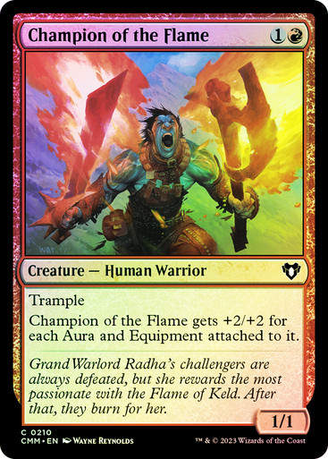 Champion of the Flame (cmm) / Foil