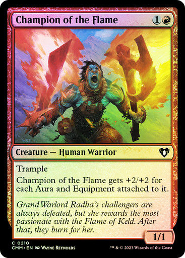 Champion of the Flame (cmm) / Foil