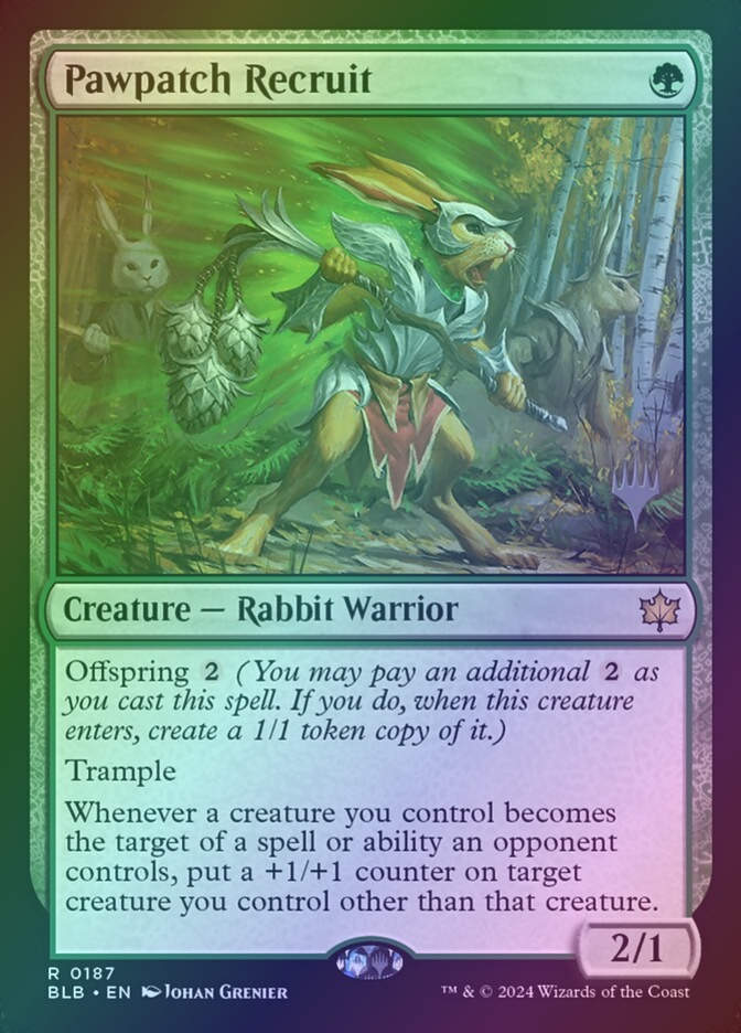 Pawpatch Recruit (PBLB) (187p) / Foil