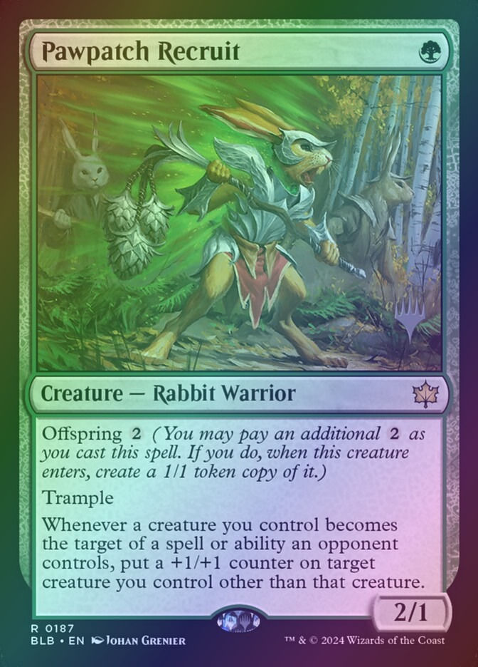 Pawpatch Recruit (PBLB) (187p) / Foil