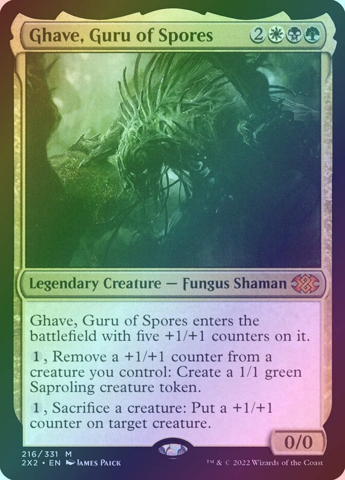 Ghave, Guru of Spores (2X2) (216) / Foil