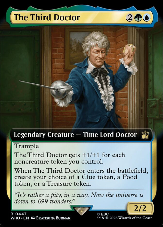 The Third Doctor (WHO) (447) / Extended Art