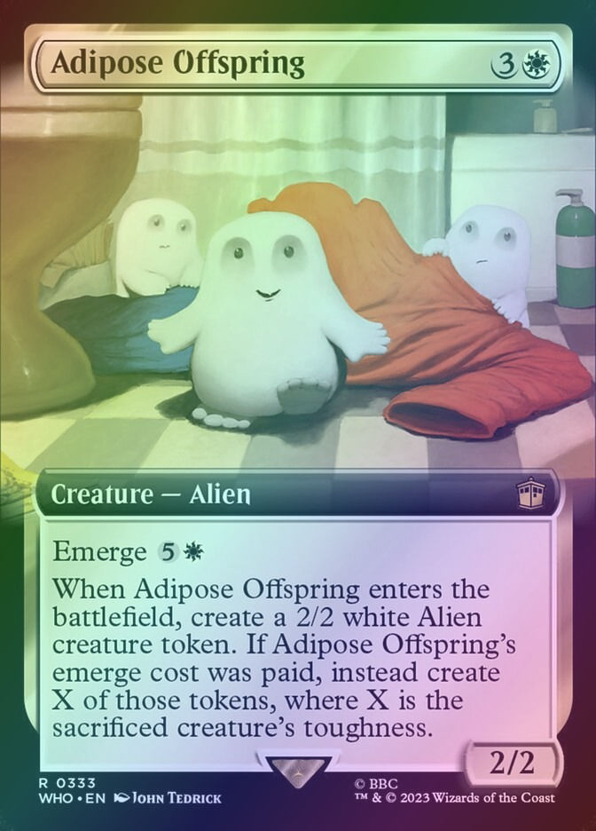 Adipose Offspring (WHO) (333) / Extended Art / Foil