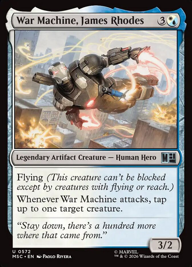 War Machine, James Rhodes (MSC) (572)