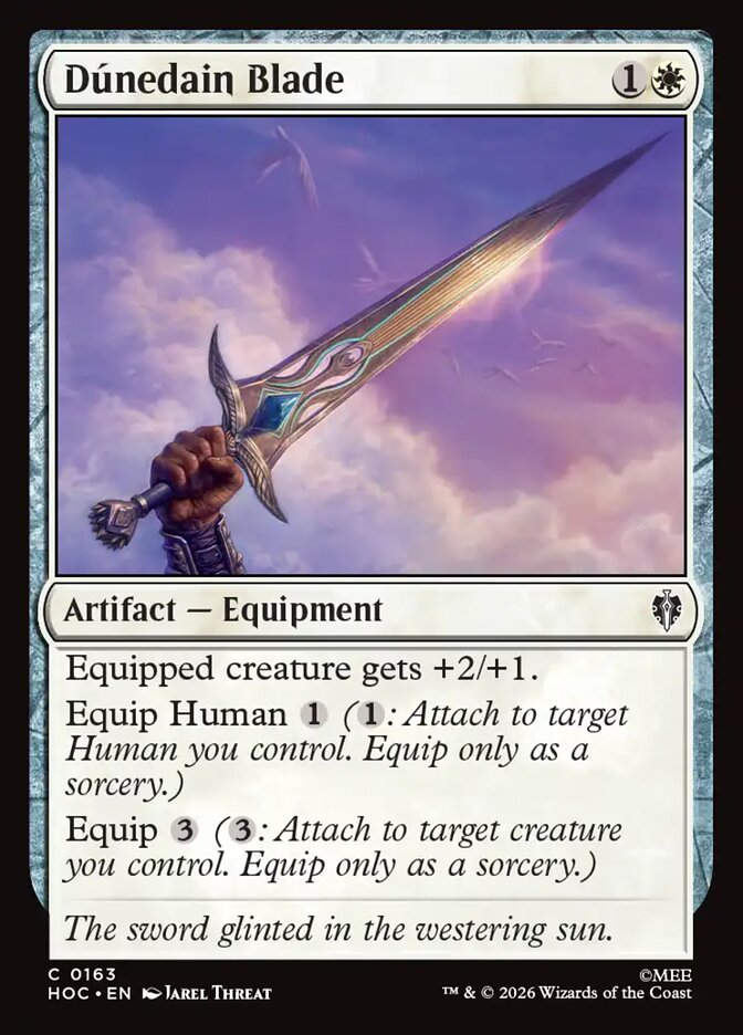Dúnedain Blade (HOC) (163)