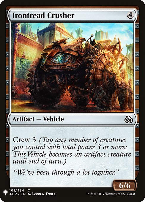Irontread Crusher (PLST) (AER-161)