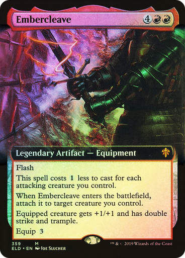 Embercleave (ELD) (359) / Extended Art / Foil