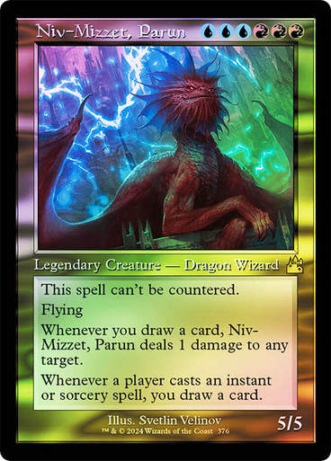 Niv-Mizzet, Parun (rvr) (376) / Retro / Foil