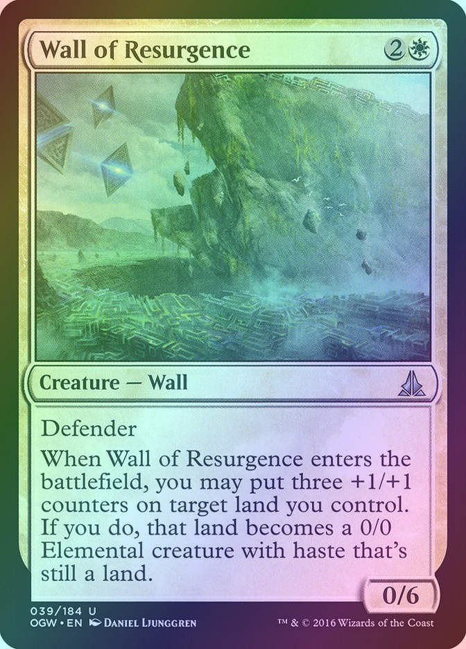 Wall of Resurgence (OGW) (39) / Foil