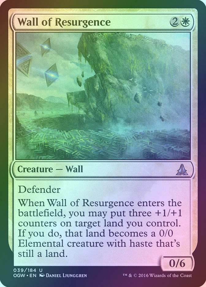 Wall of Resurgence (OGW) (39) / Foil