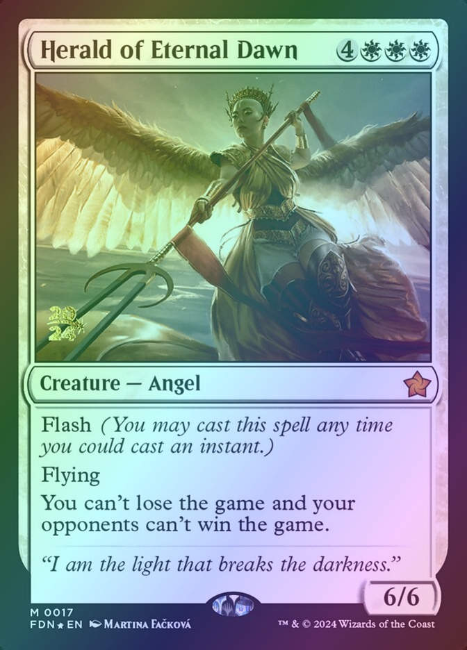 Herald of Eternal Dawn (PFDN) (17s) / Foil