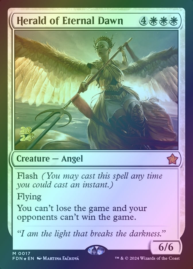 Herald of Eternal Dawn (PFDN) (17s) / Foil