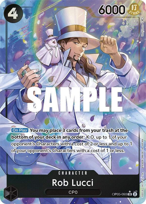 Rob Lucci (093) (Alternate Art) (OP05-093) / Foil
