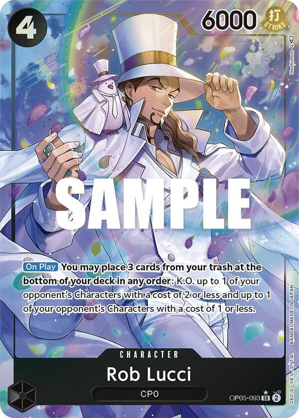 Rob Lucci (093) (Alternate Art) (OP05-093) / Foil