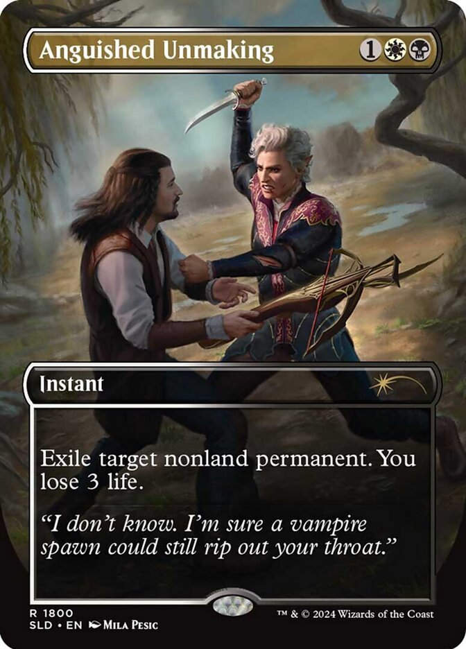Anguished Unmaking (SLD) (1800) / Borderless