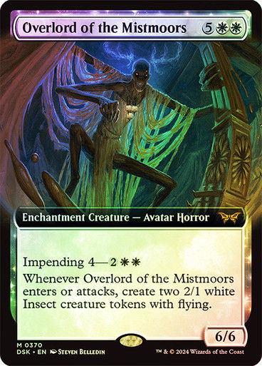Overlord of the Mistmoors (DSK) (370) / Foil / Extended Art