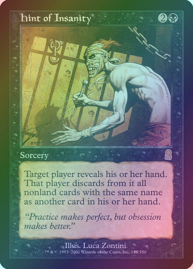 Hint of Insanity (ODY) (143) / Foil