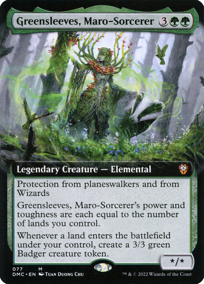 Greensleeves, Maro-Sorcerer (DMC) (77) / Extended Art