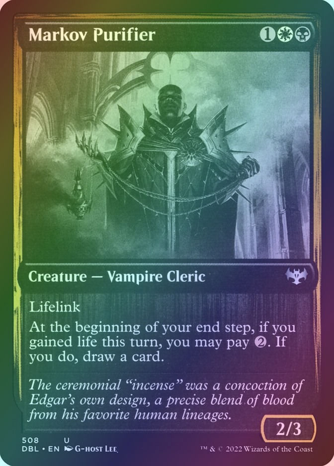 Markov Purifier (DBL) (508) / Foil