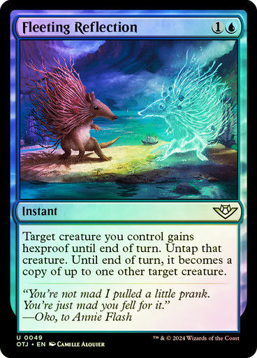 Fleeting Reflection (otj) (49) / Foil