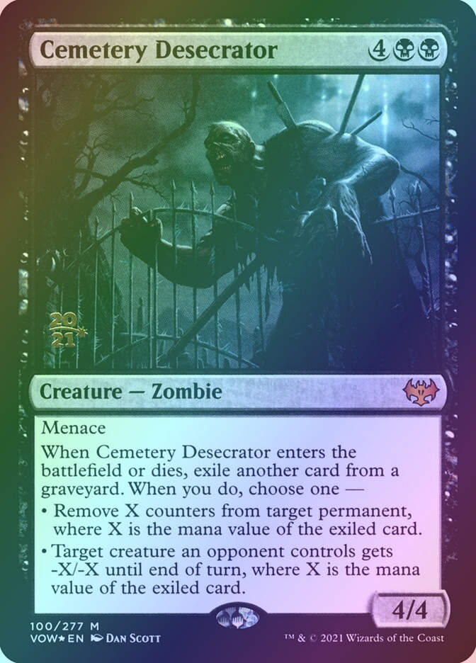 Cemetery Desecrator (PVOW) (100s) / Foil