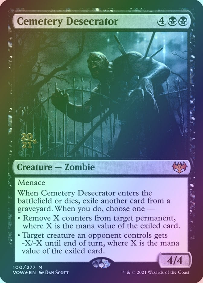 Cemetery Desecrator (PVOW) (100s) / Foil