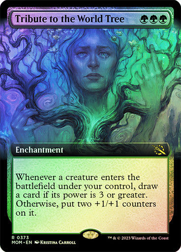 Tribute to the World Tree (mom_373) / Extended Art / Foil