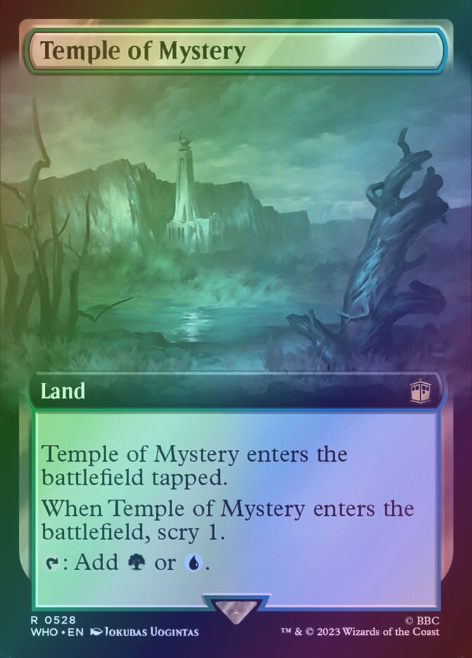 Temple of Mystery (WHO) (528) / Extended Art / Foil