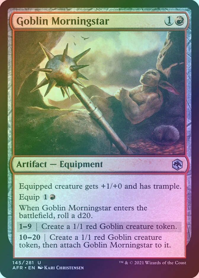 Goblin Morningstar (AFR) (145) / Foil