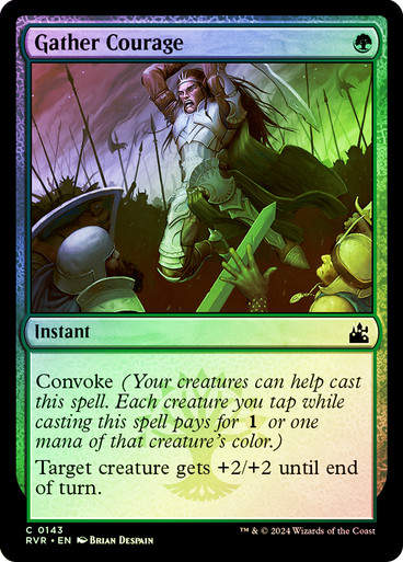 Gather Courage (rvr) (143) / Foil