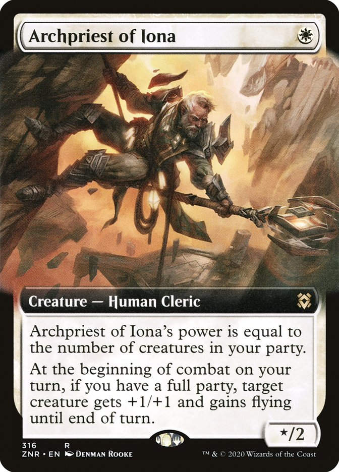 Archpriest of Iona (ZNR) (316) / Extended Art