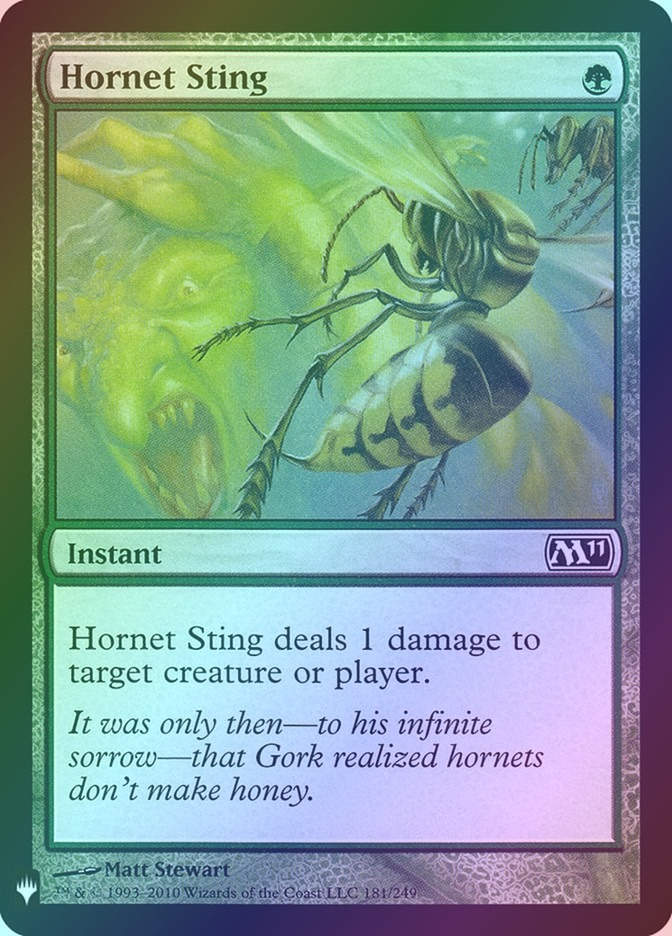 Hornet Sting (PLST) (M11-181) / Foil