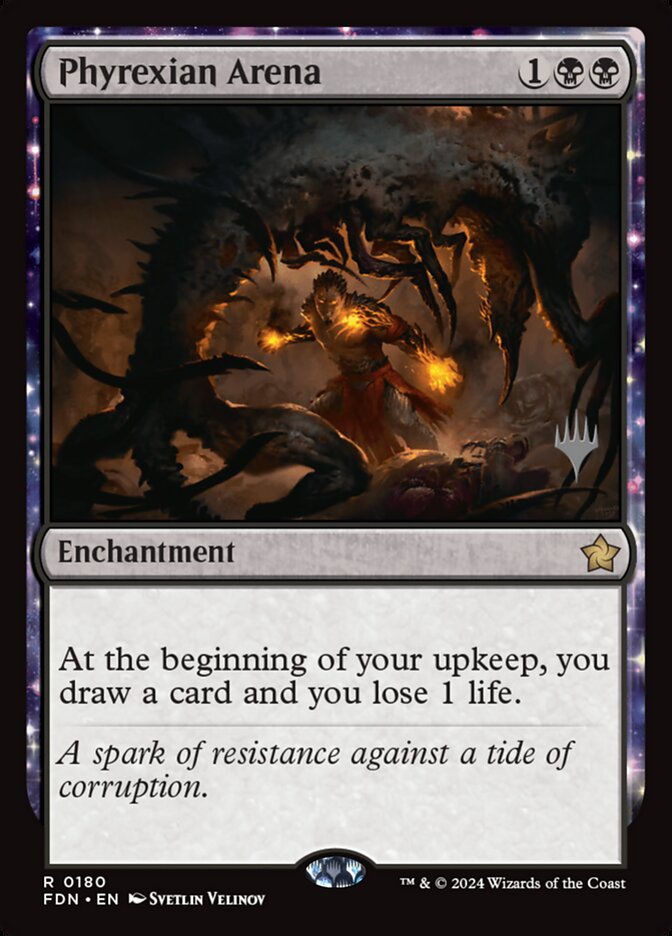 Phyrexian Arena (PFDN) (180p)