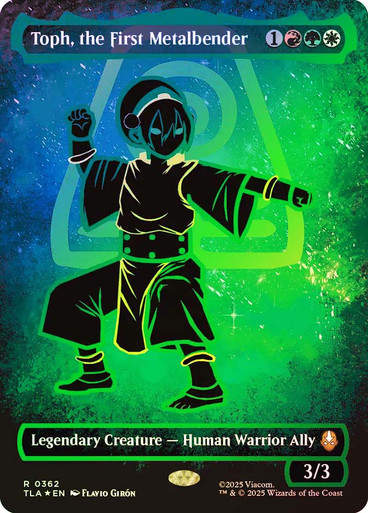 Toph, the First Metalbender (TLA) (362) (Neon Ink)