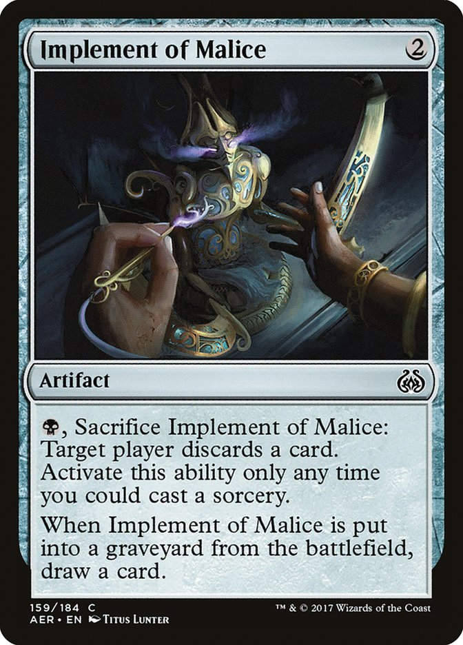 Implement of Malice (AER) (159)