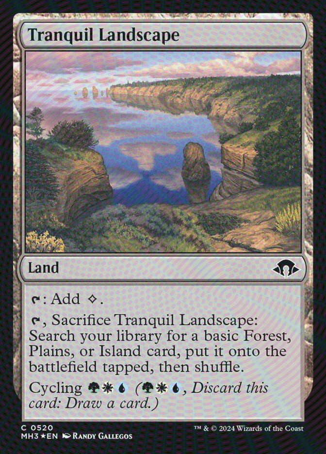 Tranquil Landscape (MH3) (520) / Ripple Foil