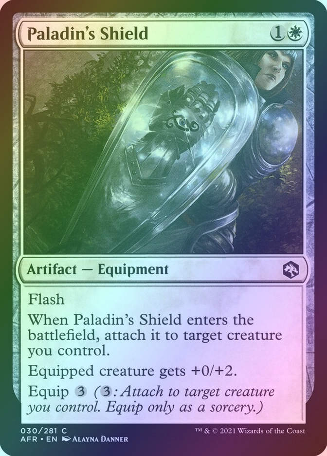 Paladin's Shield (AFR) (30) / Foil