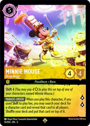 Minnie Mouse - Drum Major (LOR_SHS) / Foil
