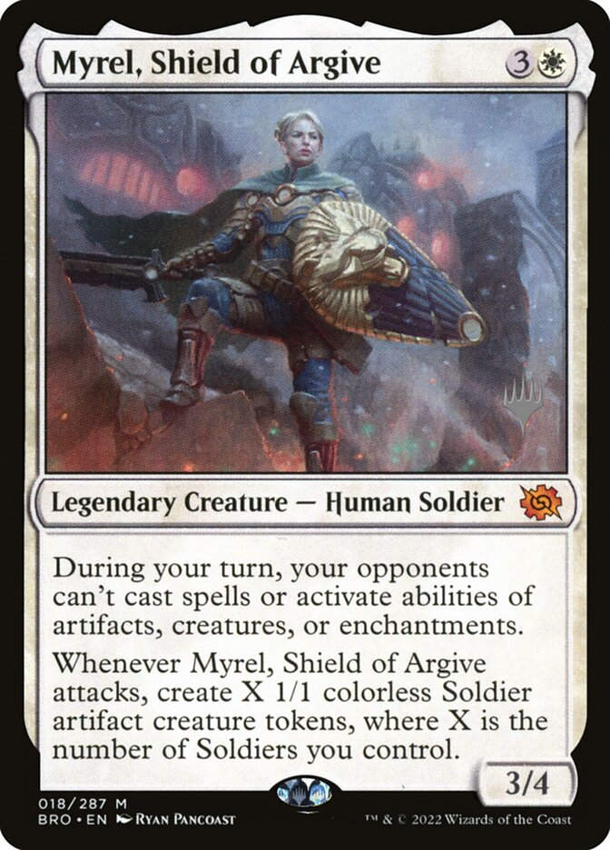 Myrel, Shield of Argive (PBRO) (18p)